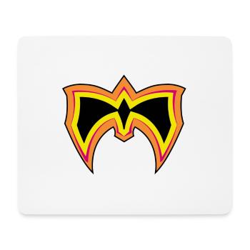 Wrestling 80s - Mousepad (Querformat) - Weiß - Vorne