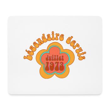 Legendär Seit Juli 1973 Geboren Geburtstag - Mousepad (Querformat) - Weiß - Vorne