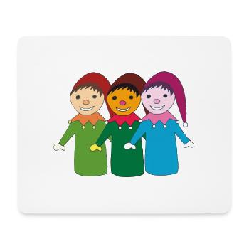 kasper and friends - Mouse Pad (horizontal) - white - Front