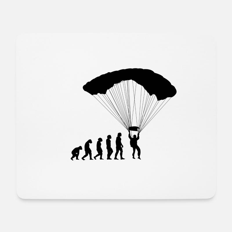 Développement du parachutisme parachutisme - Tapis de souris (format paysage) - blanc