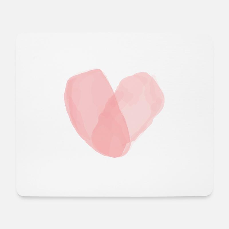 Love-Fingerprints - Mousepad (Querformat) - Weiß