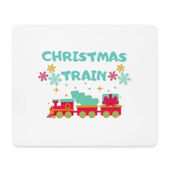 Christmas Train - Mouse Pad (horizontal) - white - Front