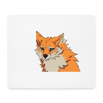 Fox Zugslogo - Mousepad (Querformat) - Weiß - Vorne