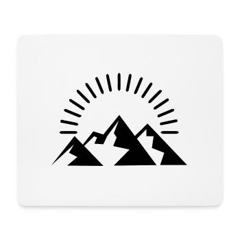 Mountain - (19) - Mouse Pad (horizontal) - white - Front