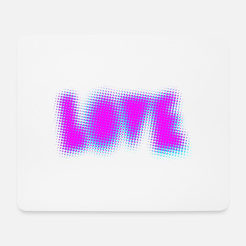 Love Shirt - Mousepad (Querformat) - Weiß