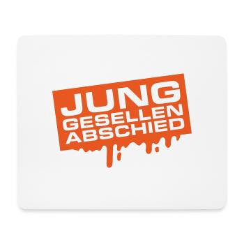 Junggesellenabschied Jga - Mousepad (Querformat) - Weiß - Vorne