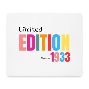 Limited edition Made in 1933 - Tapis de souris (format paysage) - blanc - Devant