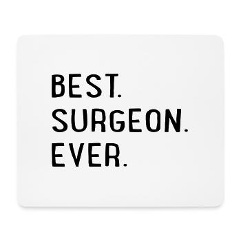 Bester Chirurg - Mousepad (Querformat) - Weiß - Vorne