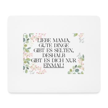 MAMA - Mousepad (Querformat) - Weiß - Vorne