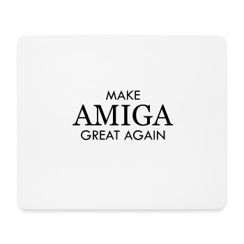 amiga faire à nouveau une grande - Tapis de souris (format paysage) - blanc - Devant