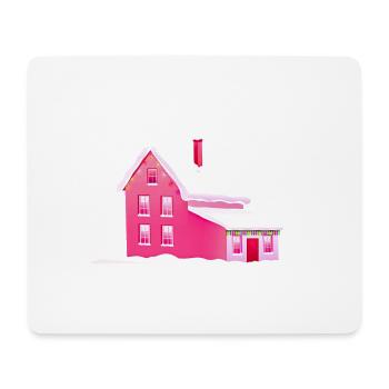 Kerst Roze Girlie Vrouwen Meisje Gift - Muismatje (landscape) - wit - Voor