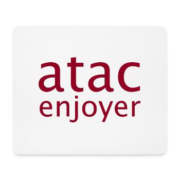 atac enjoyer - Tapis de souris (format paysage) - blanc - Devant