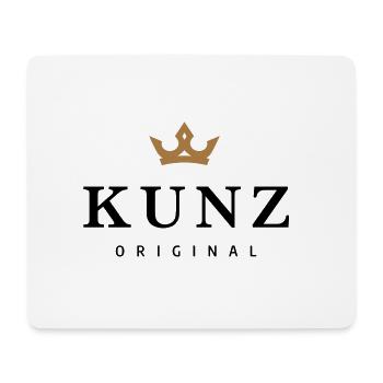Kunz - Mousepad (Querformat) - Weiß - Vorne