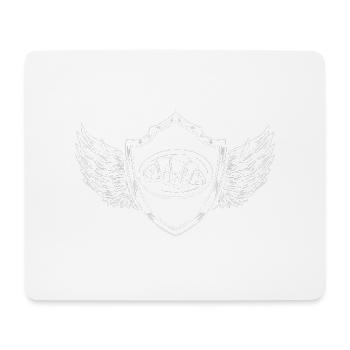 Croissant Symbol Coat of Arms - Mouse Pad (horizontal) - white - Front