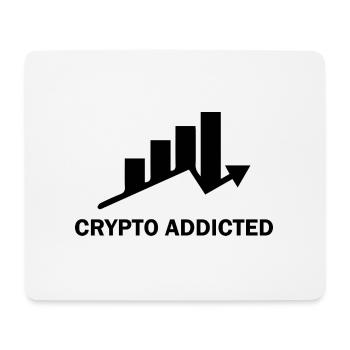 Bitcoin Trading Crypto Aktien - Mousepad (Querformat) - Weiß - Vorne