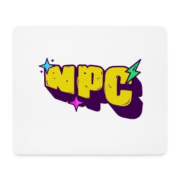 Npc - Mouse Pad (horizontal) - white - Front