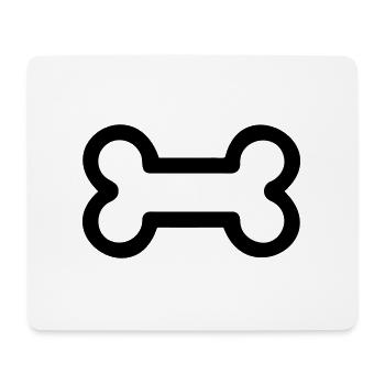 Os - Tapis de souris (format paysage) - blanc - Devant
