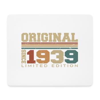 Original 1939 Rétro Cadeau 85 e Anniversaire 1939 - Tapis de souris (format paysage) - blanc - Devant