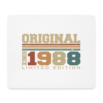 Original 1988 Rétro Cadeau 36e Anniversaire 1988 - Tapis de souris (format paysage) - blanc - Devant