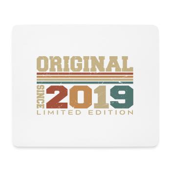 Original 2019 Rétro Cadeau 5e Anniversaire 2019 - Tapis de souris (format paysage) - blanc - Devant