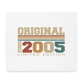 Original 2005 Retro Gift 19th Anniversary 2005 - Mouse Pad (horizontal) - white - Front