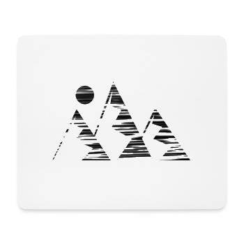 Montagne - (16) - Tapis de souris (format paysage) - blanc - Devant