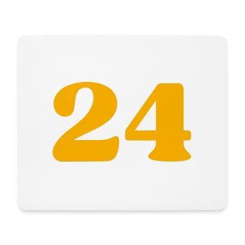 24 - Mouse Pad (horizontal) - white - Front