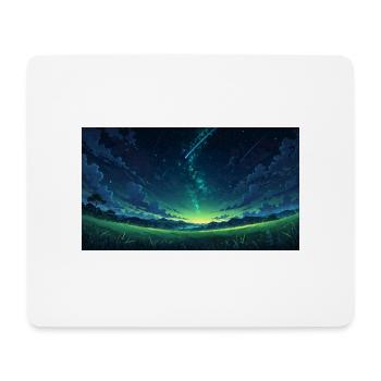 dreamy landscape - Tapis de souris (format paysage) - blanc - Devant