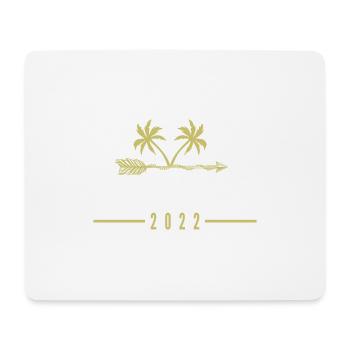 Sables d’Or 2022 - Tapis de souris (format paysage) - blanc - Devant