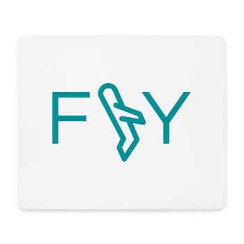 Fly - Mouse Pad (horizontal) - white - Front