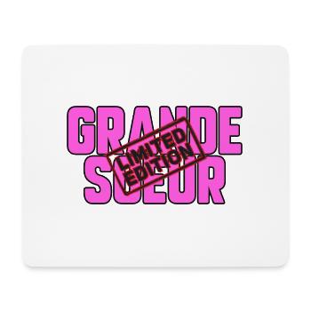 Grande sœur - Tapis de souris (format paysage) - blanc - Devant