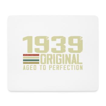 Born in 1939 - Vintage 1939 - 85th Anniversary Retro - Mouse Pad (horizontal) - white - Front