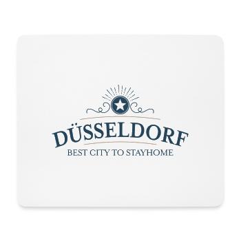 Düsseldorf - Mousepad (Querformat) - Weiß - Vorne