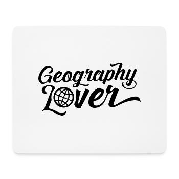 Geography Lover Geographer Geography Geographer - Mouse Pad (horizontal) - white - Front