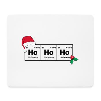 Ho Ho Ho Élément de Noël - Tapis de souris (format paysage) - blanc - Devant