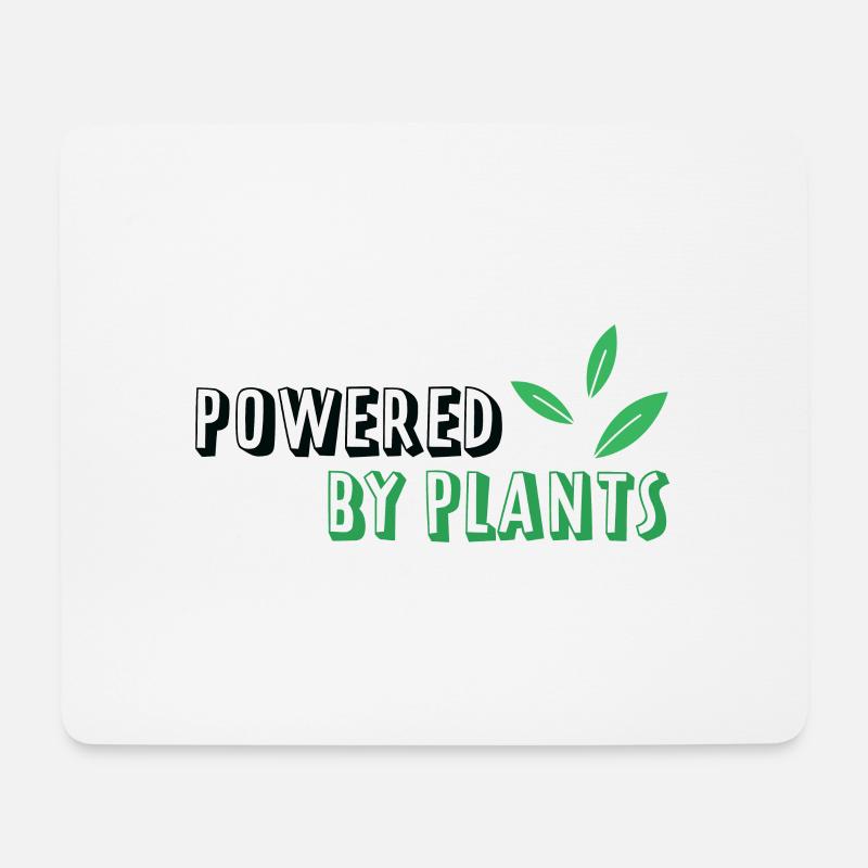Vegan Veganer Veganerin - Mousepad (Querformat) - Weiß
