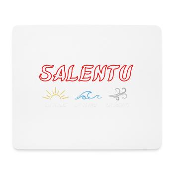 Salento 🩶💙💛 - Italie - Tapis de souris (format paysage) - blanc - Devant
