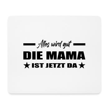 Mama - Mousepad (Querformat) - Weiß - Vorne