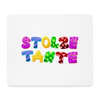 Baby Eltern Kind Geschenk Tante Geburt Mama Papa - Mousepad (Querformat) - Weiß - Vorne