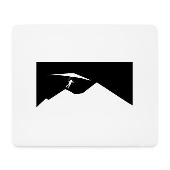 Mountain - Paragliding - (17) - Mouse Pad (horizontal) - white - Front