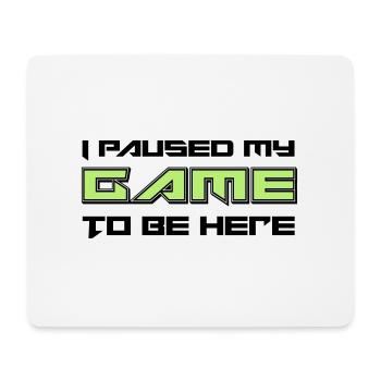 Gamer - Mousepad (Querformat) - Weiß - Vorne