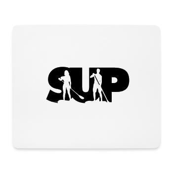 Stand Up Paddling Sup SUP Wassersport - Mousepad (Querformat) - Weiß - Vorne