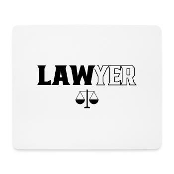 Lawyer Law Firm Lawyer Lawyer Law - Mouse Pad (horizontal) - white - Front