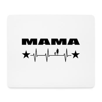 Mama - Mousepad (Querformat) - Weiß - Vorne