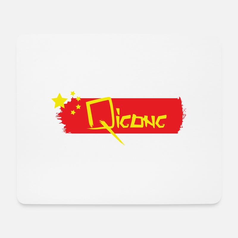 Qigong china - Mousepad (Querformat) - Weiß