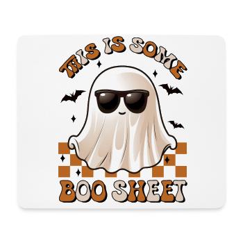 Halloween This Is Some Boo Sheet - Mouse Pad (horizontal) - white - Front