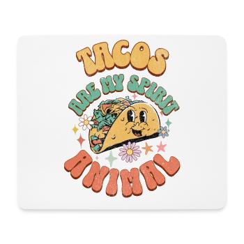 Taco - Mousepad (Querformat) - Weiß - Vorne