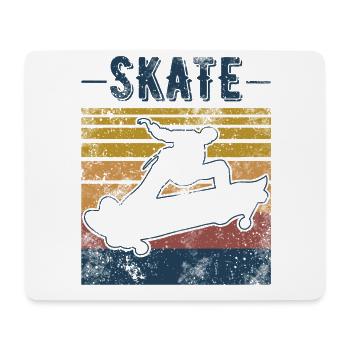 Skate Skater Skateboard - Mousepad (Querformat) - Weiß - Vorne