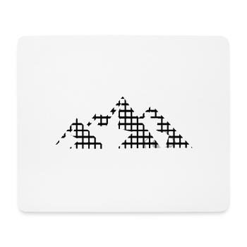 Mountain - (18) - Mouse Pad (horizontal) - white - Front