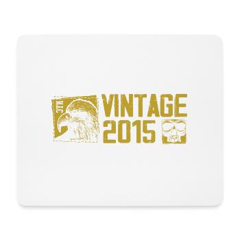 Vintage 2015 Retro Anniversary Gift 2015 - Mouse Pad (horizontal) - white - Front